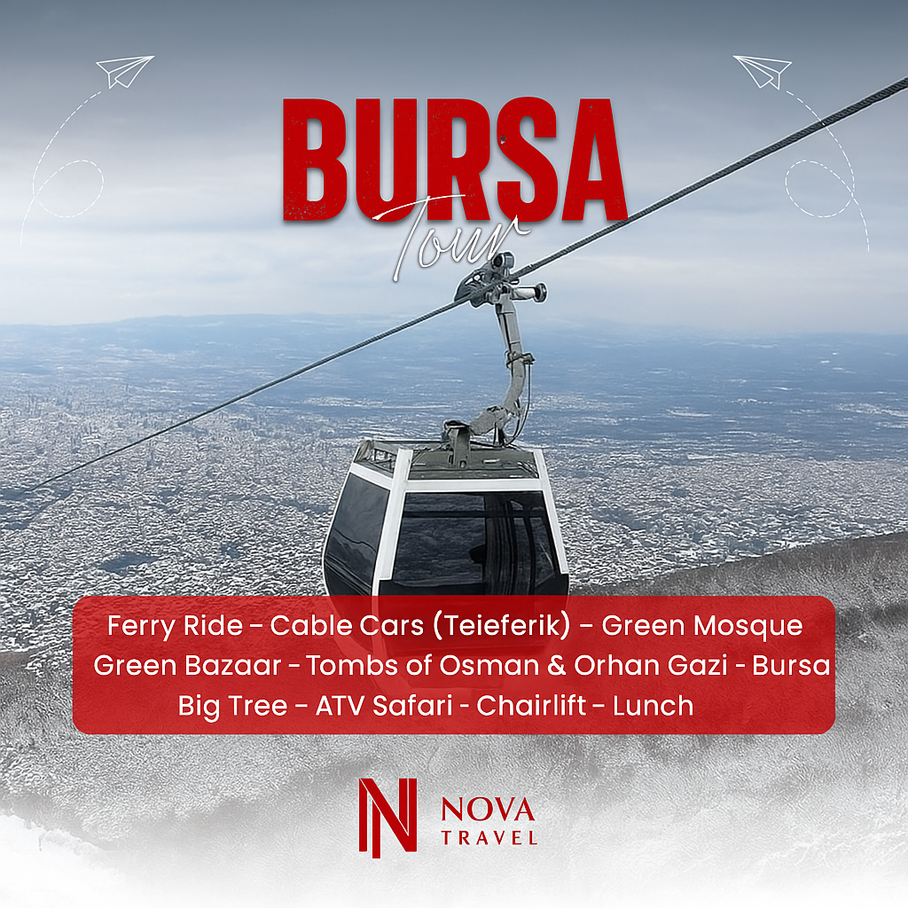 4 Day Istanbul & Surroundings Tour Bursa, Sapanca, Old City & Bosphorus Cruise